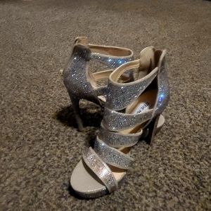 Steve Madden  sworaski crystals stilettos
